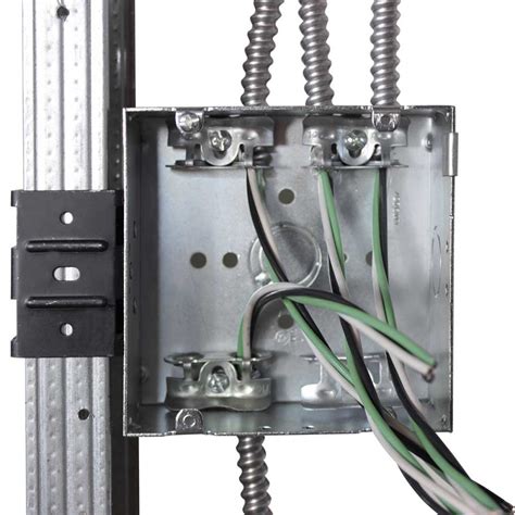 mc cable throughn junction box|mc cable through wall.